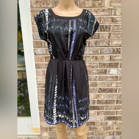 Y2K BeBop Black & Purple Belted Dress - Picture 3 of 9